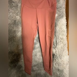 Victorias Secret Sport mauve Mesh Leggings‎ with pockets